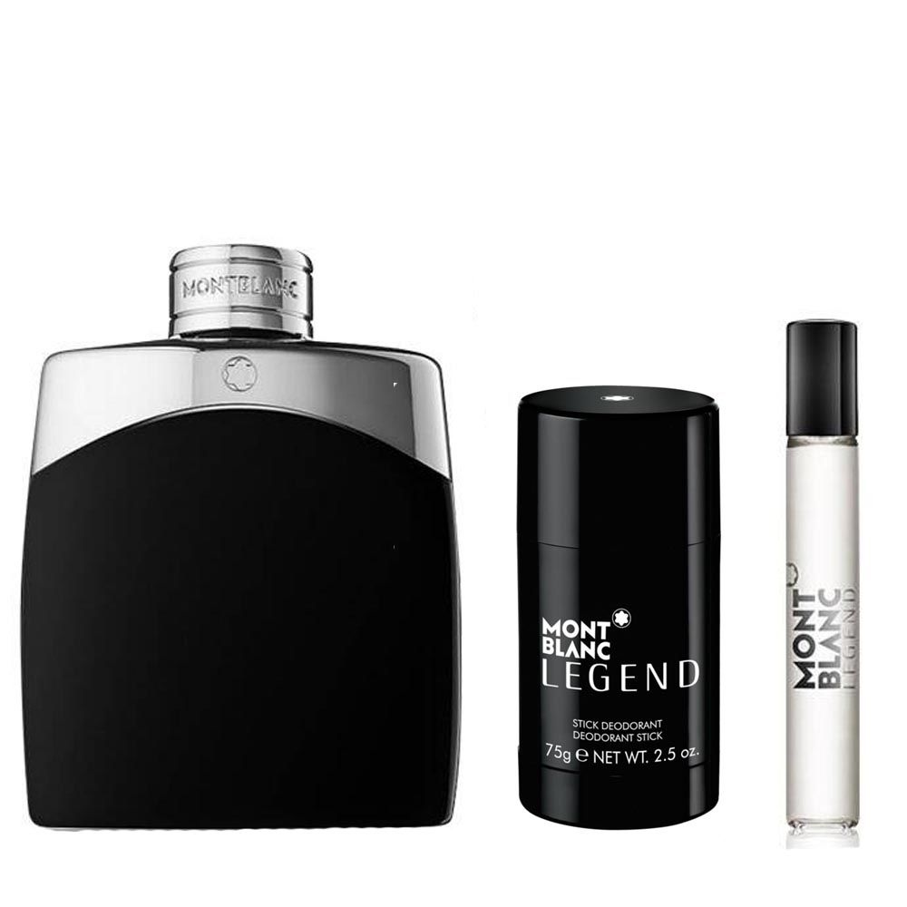 ESTUCHE MONT BLANC LEGEND (3 PIEZAS)