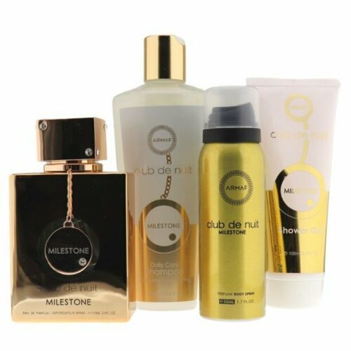 ESTUCHE ARMAF CLUB DE NUIT MILESTONE (4 PIEZAS)