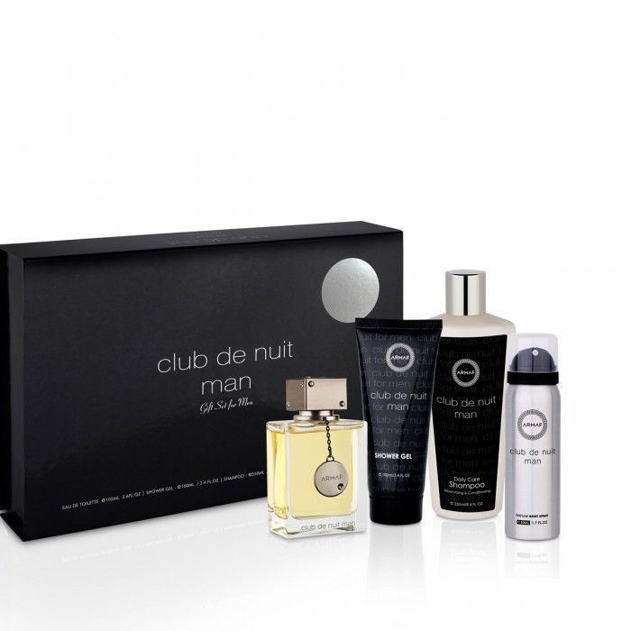 ESTUCHE ARMAF CLUB DE NUIT HOMBRE (4 PIEZAS)