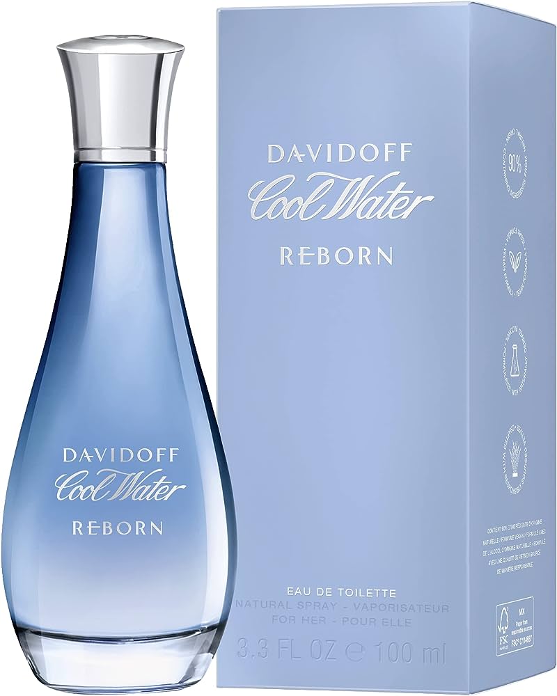 DAVIDOFF COOL WATER REBORN MUJER 100 ML EDT
