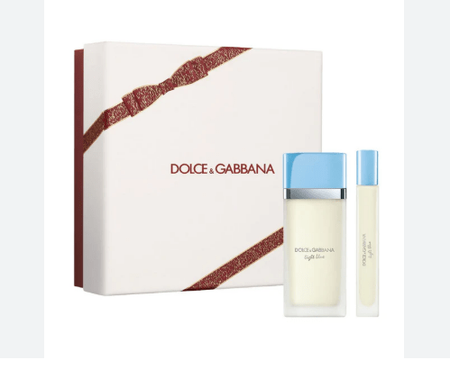 ESTUCHE DOLCE GABBANA LIGHT BLUE MUJER (2 PIEZAS TRAVEL)