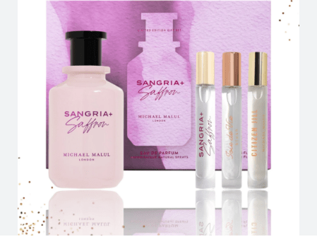 ESTUCHE MICHAEL MALUL SANGRIA + SAFFRON UNISEX 100 ML EDP