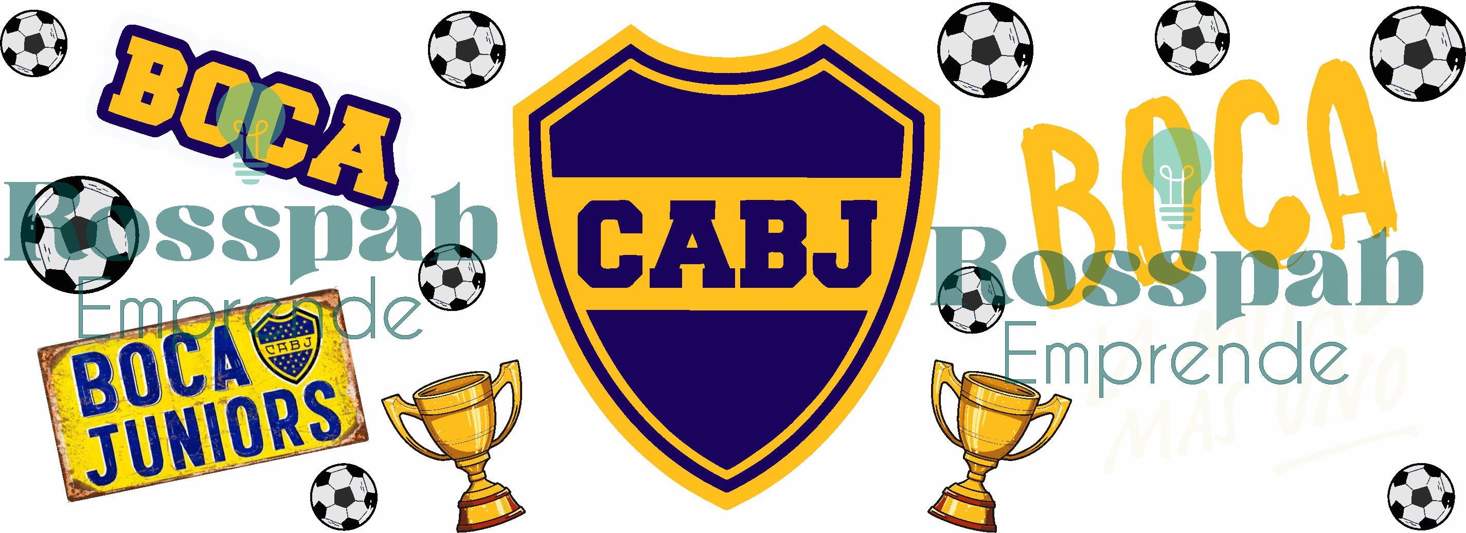 TAZA FP BOCA JUNIORS 1
