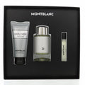 ESTUCHE MONT BLANC EXPLORER PLATINUM (3 PIEZAS)