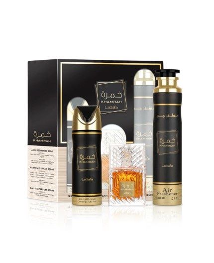 ESTUCHE LATTAFA KHAMRAH (3 PIEZAS)