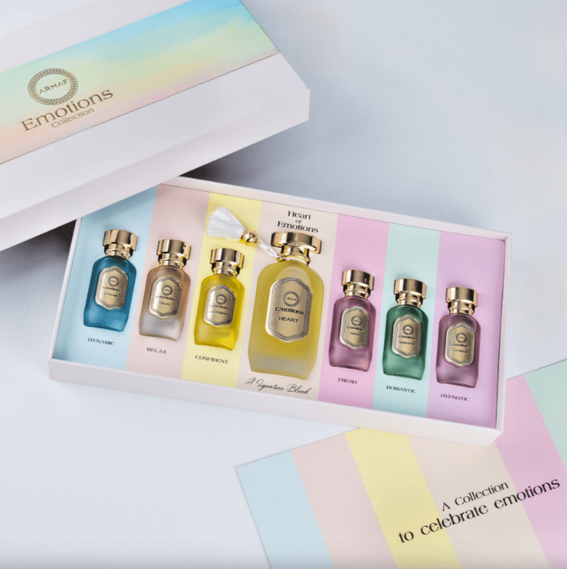 ESTUCHE ARMAF EMOTIONS UNISEX (7 PIEZAS)