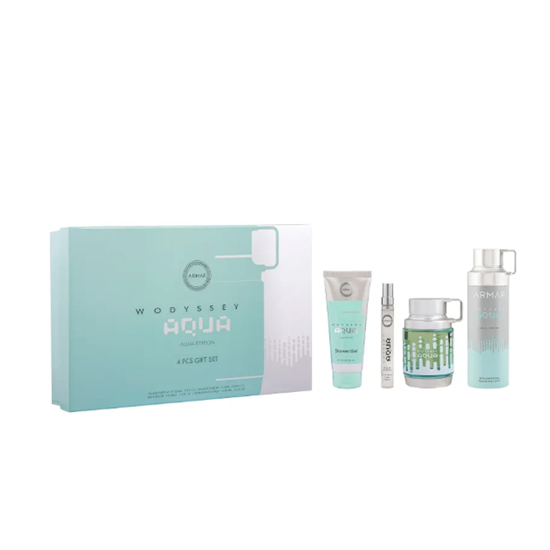 ESTUCHE ARMAF ODYSSEY AQUA HOMBRE EDP (4 PIEZAS)