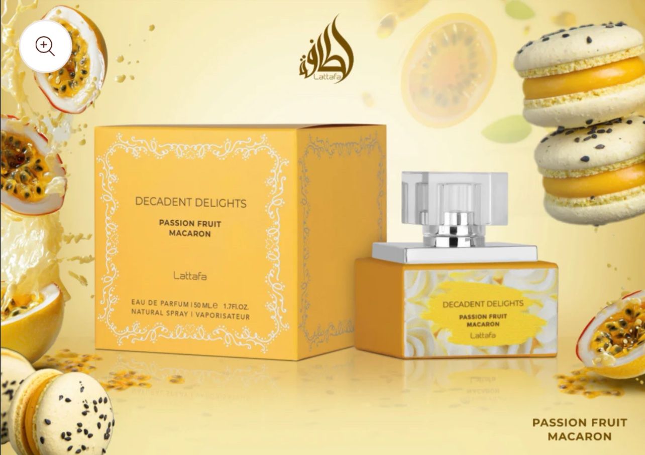 LATTAFA DECADENTS DELIGHTS PASSION FRUIT MACARON MUJER 50 ML EDP