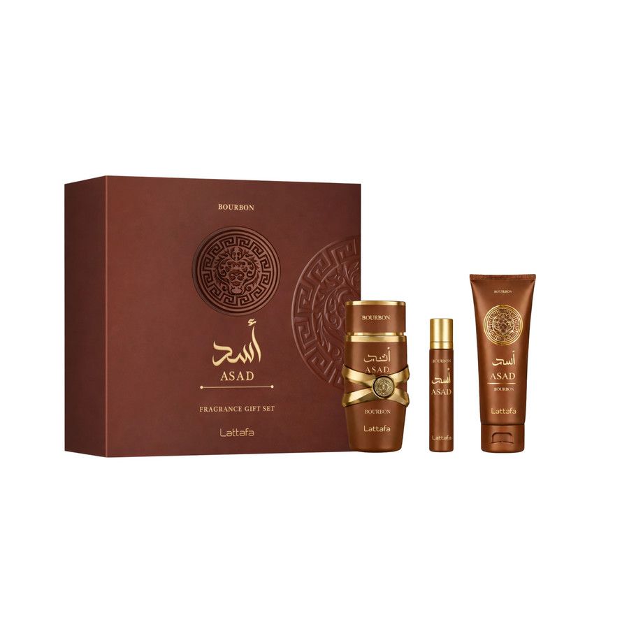 ESTUCHE LATTAFA ASAD BOURBON HOMBRE 100 ML EDP
