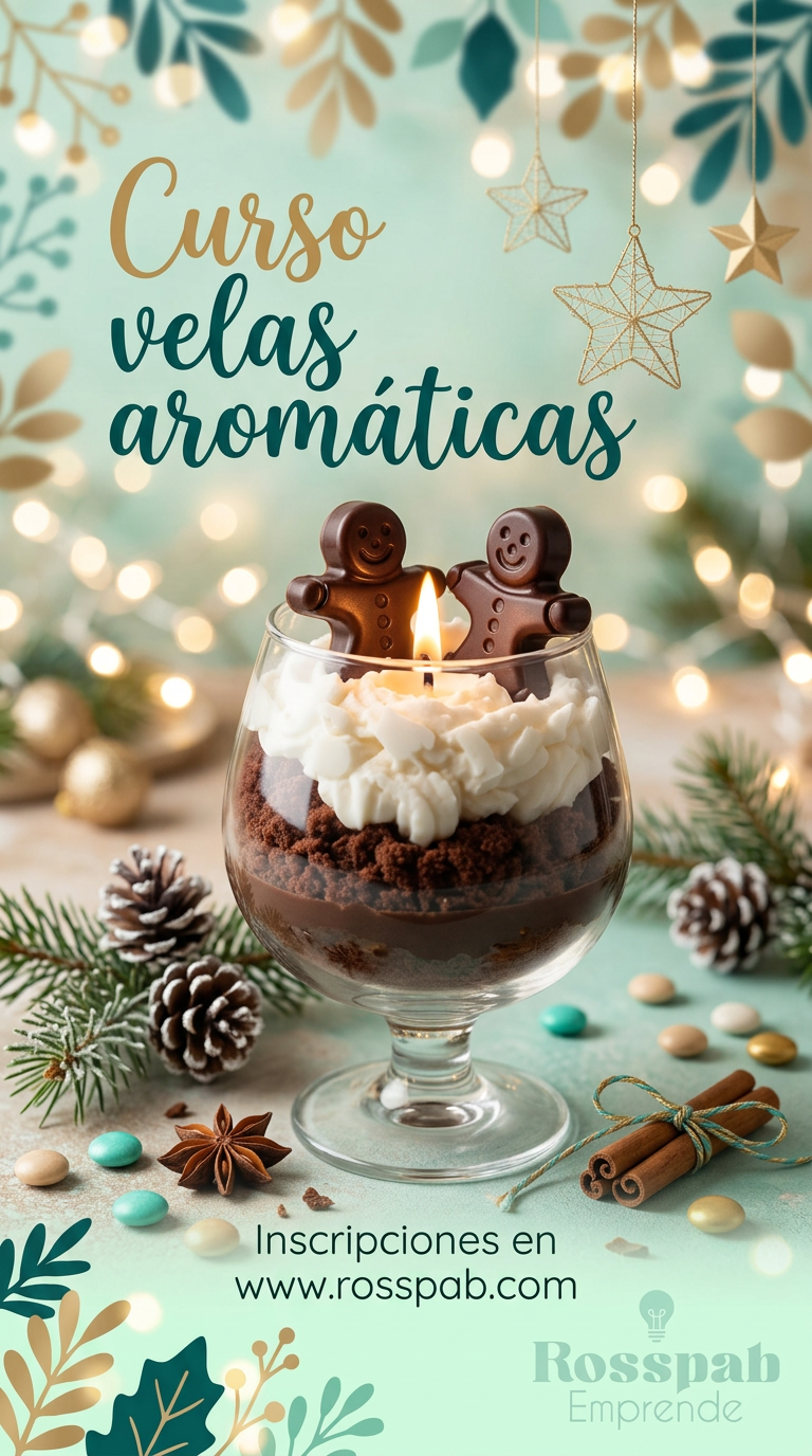 Curso de velas aromáticas modo presencial
