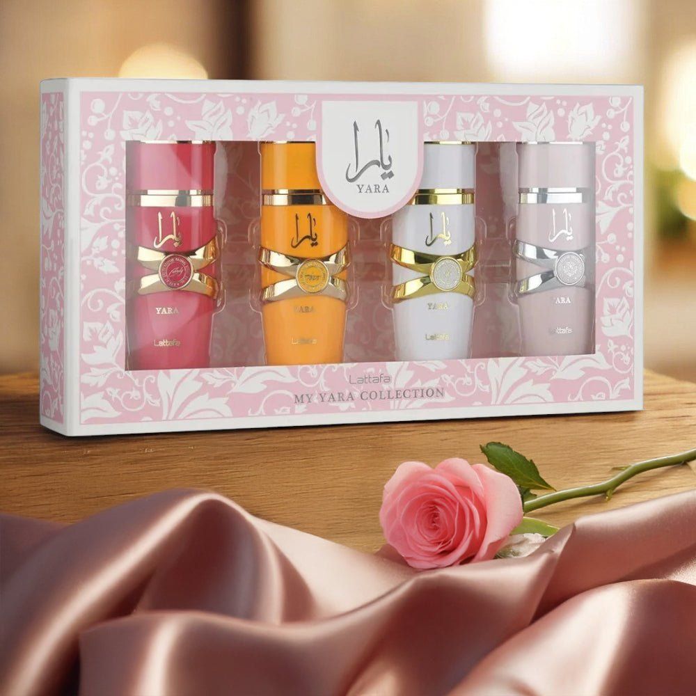 ESTUCHE LATTAFA YARA MUJER (4 PIEZAS)